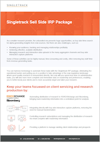 Singletrack IRP Package