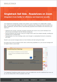 Singletrack Zoom Data Sheet